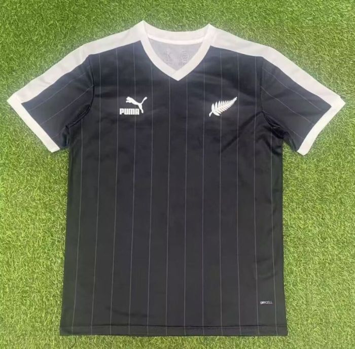 Fan Version 2026 New Zealand White Soccer Jersey Football Shirt