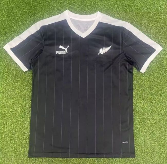 Fan Version 2026 New Zealand White Soccer Jersey Football Shirt