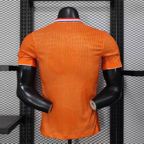Player Version 2026 Netherlands Home Soccer Jersey Holland Football Shirt