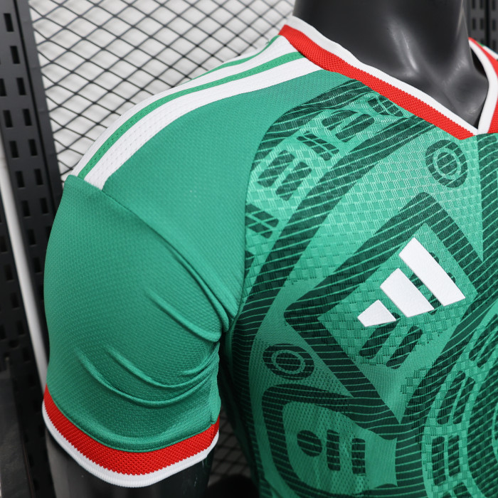 Player Version 2026 Mexico Home Soccer Jersey Football Shirt