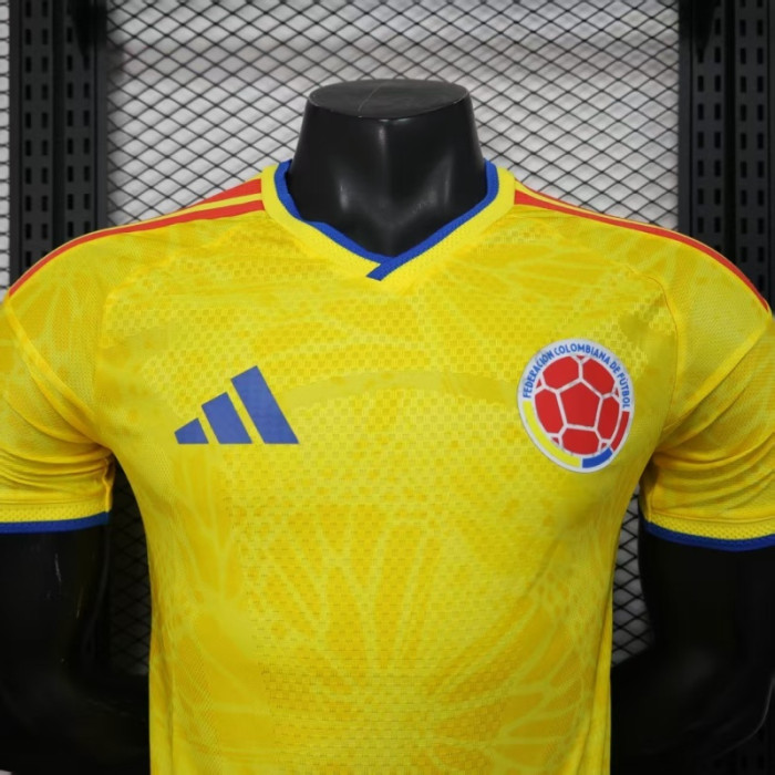 Player Version 2026 Colombia Home Soccer Jersey Camisetas de Futbol