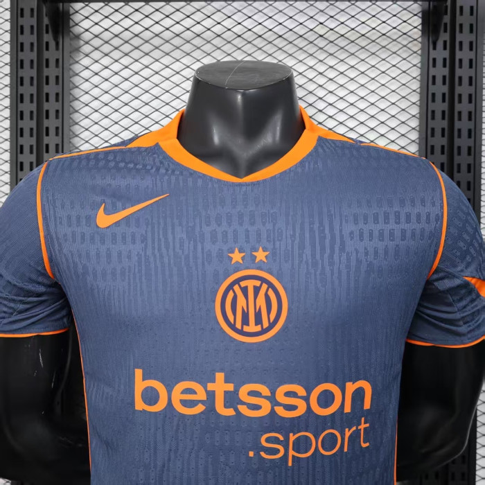 Player Version 2025-2026 Inter Milan Third Away Soccer Jersey Football Shirt