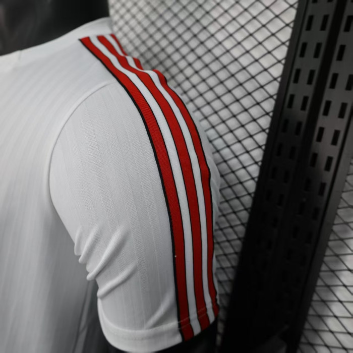 Player Version 2025-2026 River Plate White Casual Soccer Jersey Football Shirt