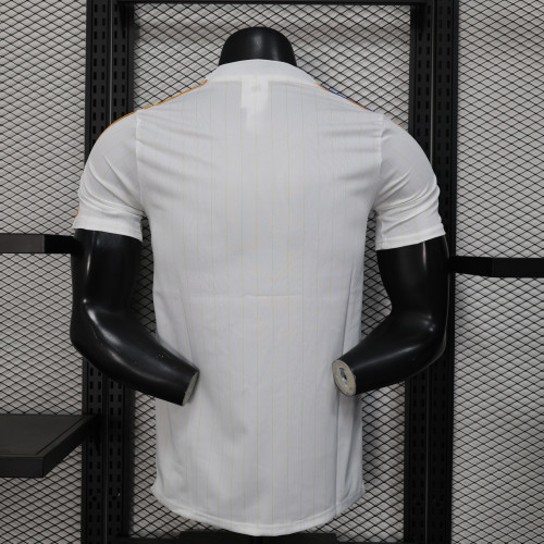 Player Version 2025-2026 Real Madrid White Casual Soccer Jersey Real Football Shirt