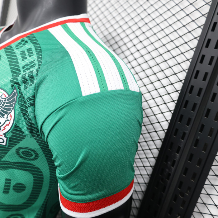 Player Version 2026 Mexico Home Soccer Jersey Football Shirt