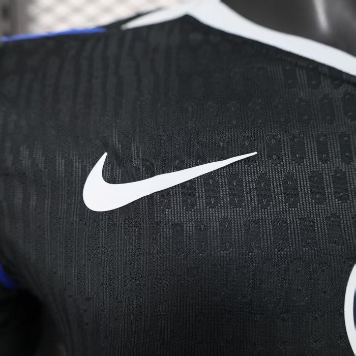Player Version 2025-2026 Chelsea Third Away Black Soccer Jersey Football Shirt