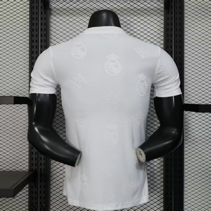 Player Version 2025-2026 Real Madrid White Special Edition Soccer Jersey Real Football Shirt