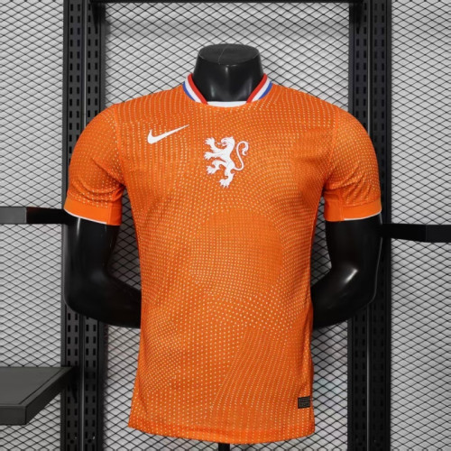 Player Version 2026 Netherlands Home Soccer Jersey Holland Football Shirt