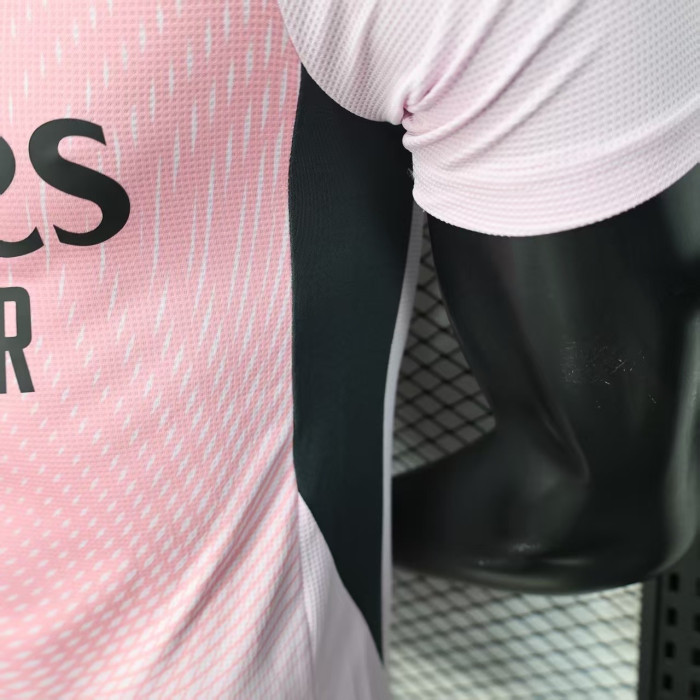 Player Version 2025-2026 Arsenal Pink Footbal Shirt Soccer Jersey