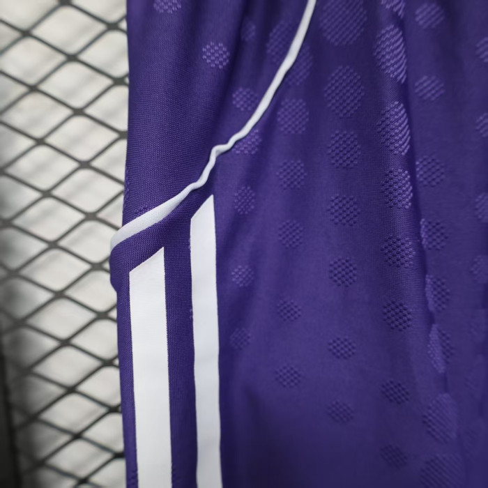 Player Version 2025-2026 Manchester United Away Soccer Shorts Football Shorts