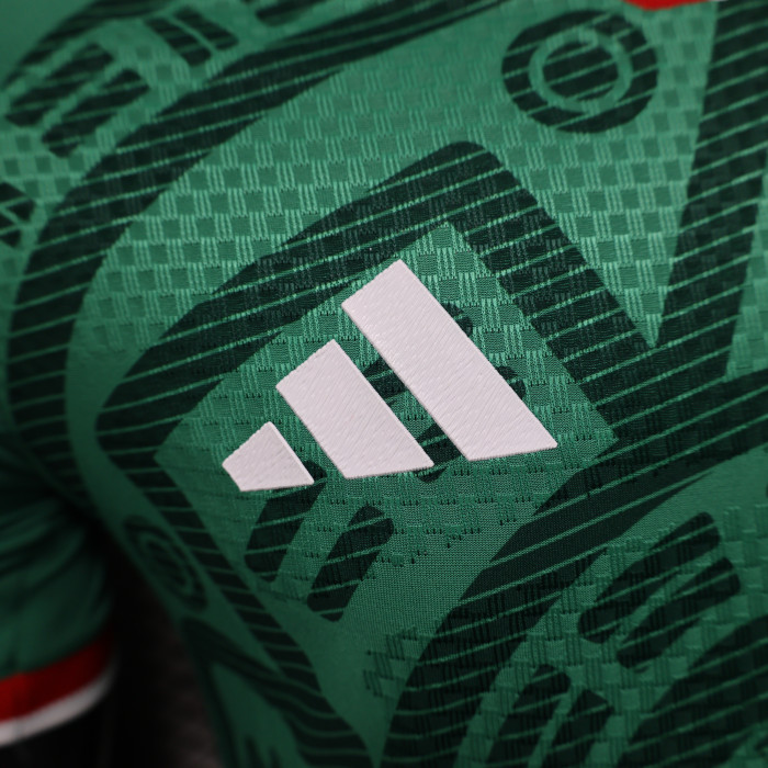 Player Version 2026 Mexico Home Soccer Jersey Football Shirt