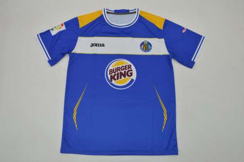 with LFP Patch Retro Jersey 2010-2011 Getafe Home Soccer Jersey Vintage Football Shirt