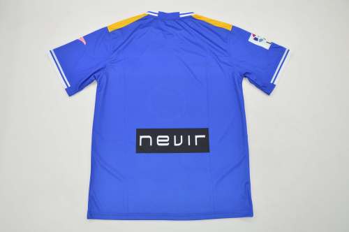 with LFP Patch Retro Jersey 2010-2011 Getafe Home Soccer Jersey Vintage Football Shirt