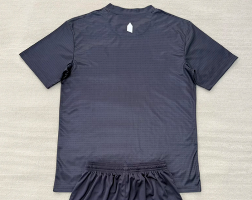 with Sponor Logo Fan Version 2025-2026 Everton Dark Grey Goalkeeper Soccer Jersey Football Shirt