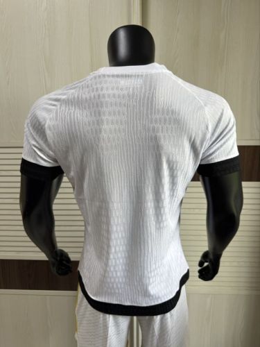 with Front Lettering Player Version 2025-2026 AD Apeshit White Soccer Jersey Football Shirt