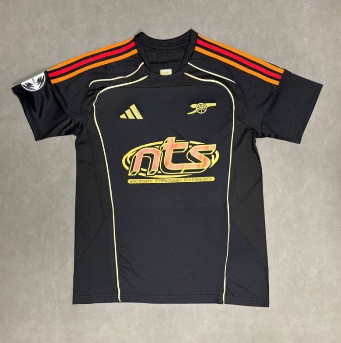 Fan Version Arsenal 2025-2026 NTS Version Black Soccer Jersey Football Shirt