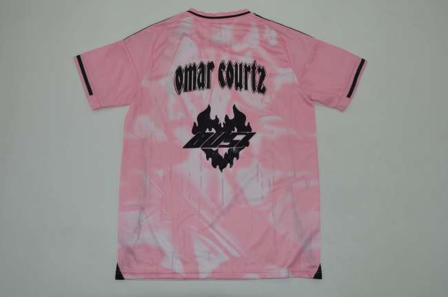 Fans Version 2025-2026 Real Madrid Omar Courtz Version Soccer Jersey Real Football Shirt