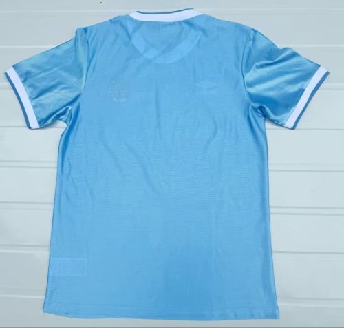 Retro Jersey 1986-1987 Manchester City Home Soccer Jersey Vintage Football Shirt