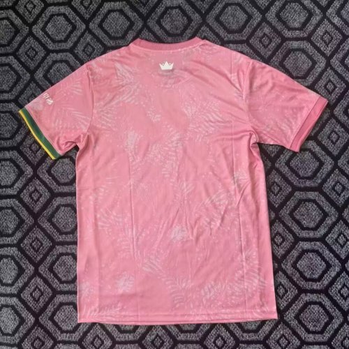 Fan Version 2025 Brazil Pink Special Edition Soccer Jersey Brasil Camisetas de Futbol