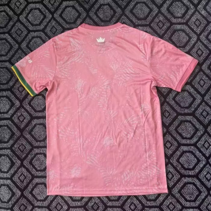 Fan Version 2025 Brazil Pink Special Edition Soccer Jersey Brasil Camisetas de Futbol