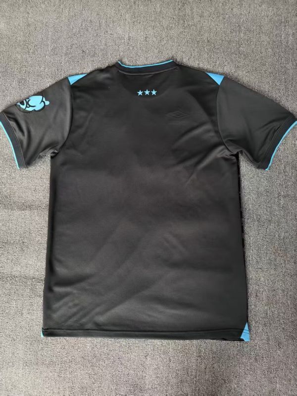 Fan Version 2025-2026 Ipswich Town Third Away Black Soccer Jersey Football Shirt