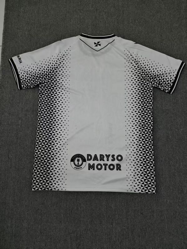 Fans Version 2025-2026 AD Ceuta FC Home Soccer Jersey Football Shirt