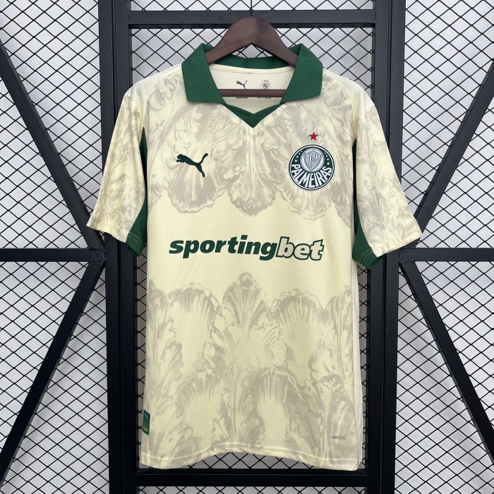 Fan Version 2025-2026 Palmeiras Third Away Soccer Jersey Football Shirt