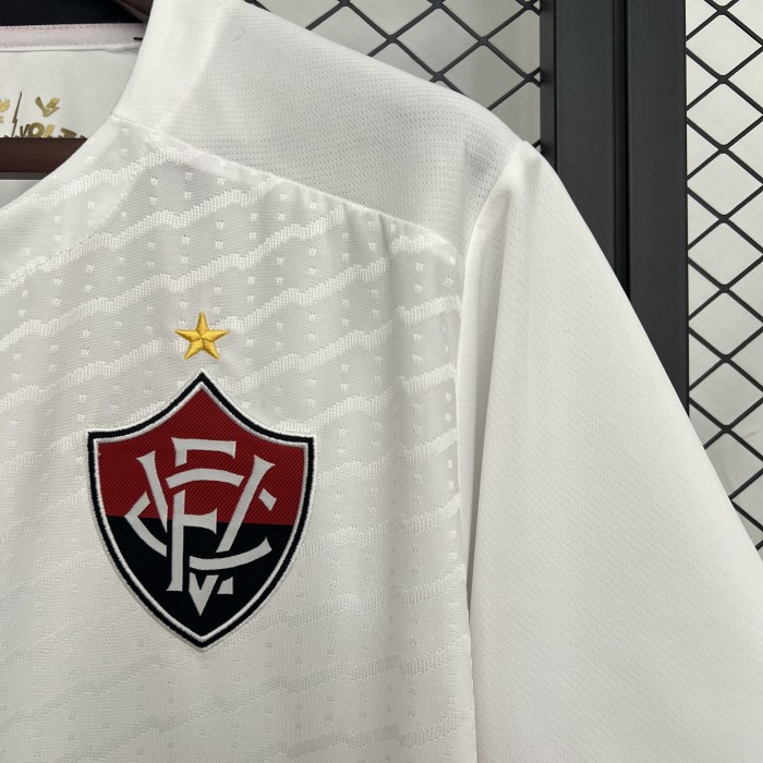 Fan Version 2025-2026 Victoria Away White Soccer Jersey Football Shirt