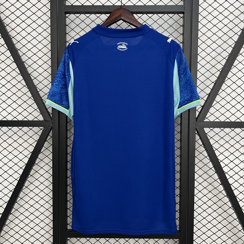 Fan Version 2025-2026 Olympique de Marseille Third Away Blue Soccer Jersey Football Shirt