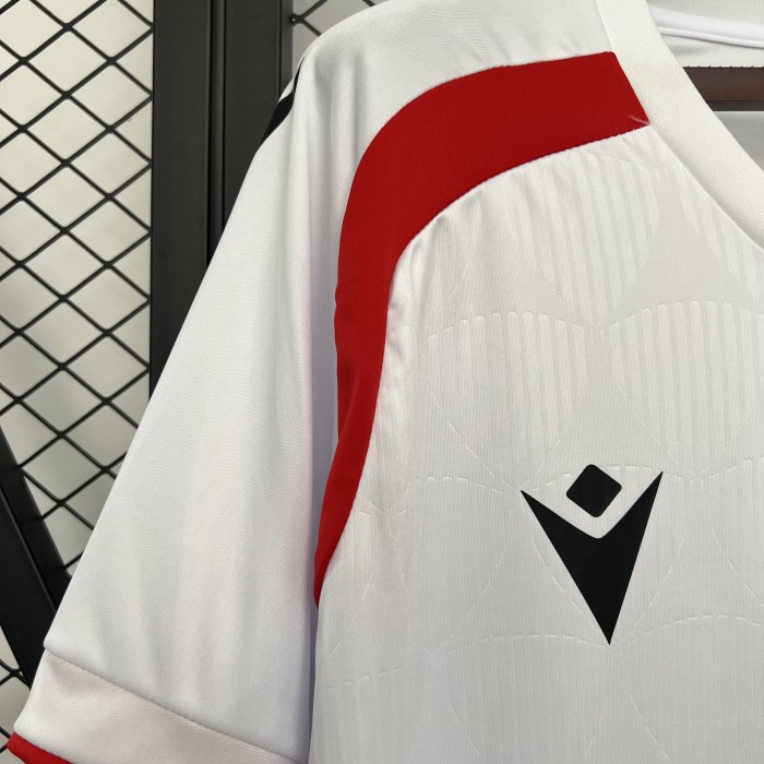 Fans Version 2025-2026 Osasuna Third Away White Soccer Jersey Camisetas de Futbol