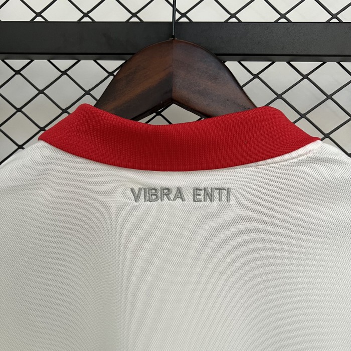 Fans Version 2025-2026 Osasuna White Soccer Polo Camisetas de Futbol