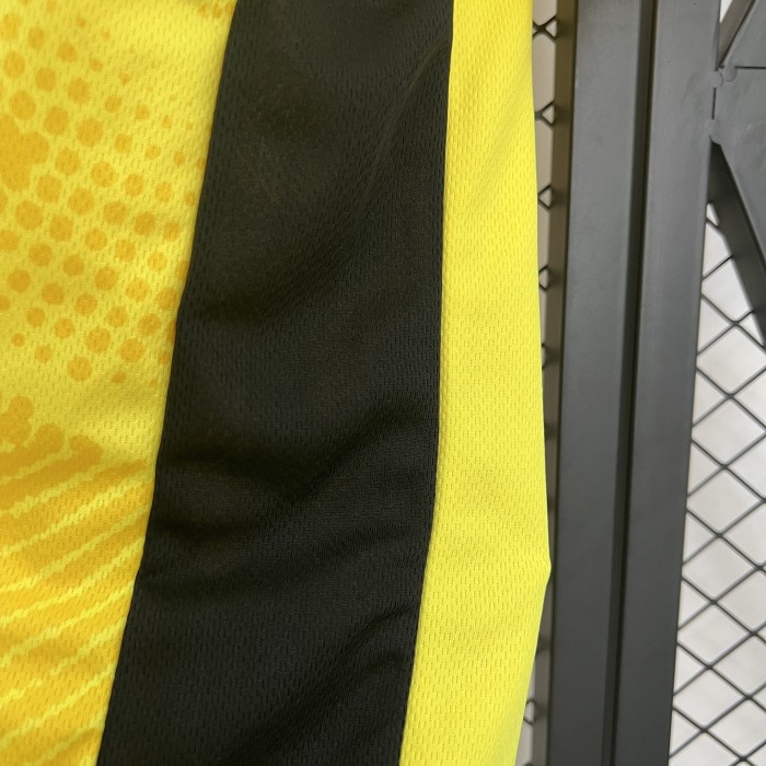 Fan Version 2025-2026 Bahia Yellow Goalkeeper Soccer Jersey Football Shirt