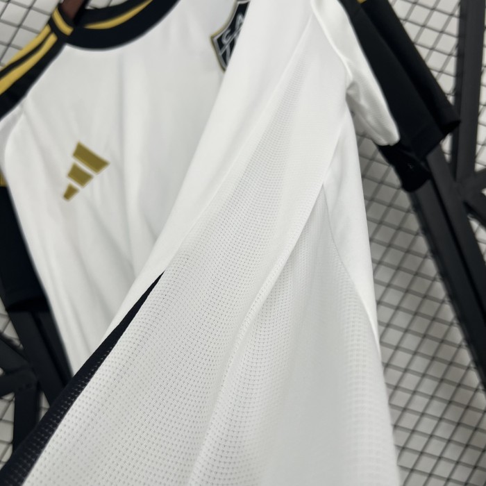 without Sponor Logo Fan Version 2025-2026 América Mineiro Away White Soccer Jersey Football Shirt
