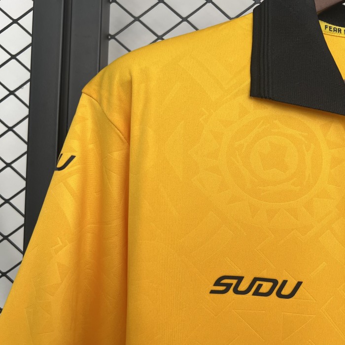 Fan Version Wolves Jersey 2025-2026 Wolverhampton Wanderers Home Football Shirt Soccer Jersey