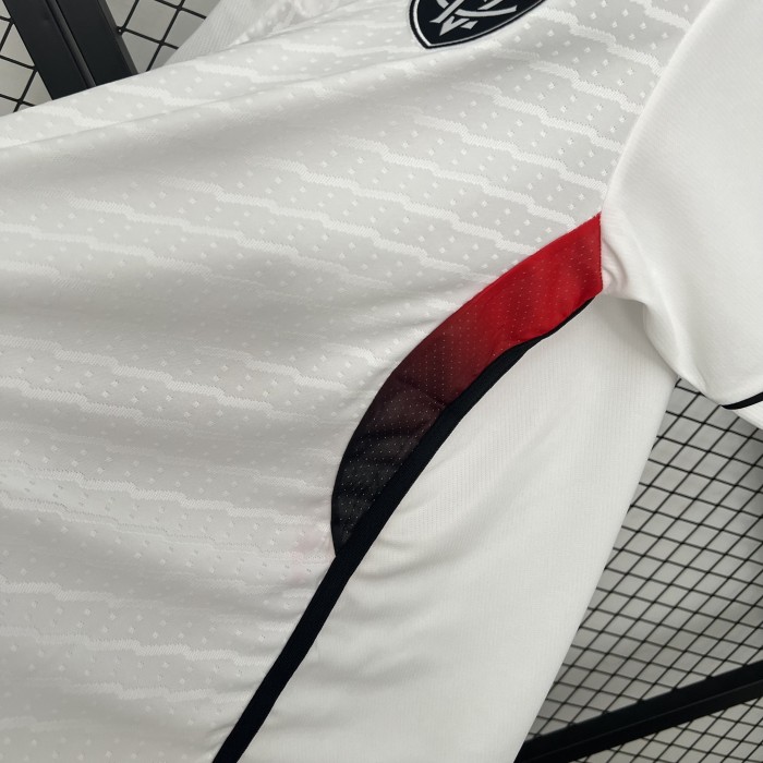Fan Version 2025-2026 Victoria Away White Soccer Jersey Football Shirt