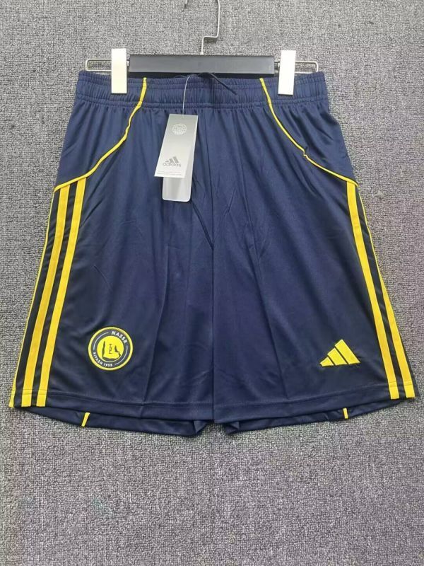 Fan Version 2025-2026 Al Nassr Third Away Soccer Shorts Football Shorts