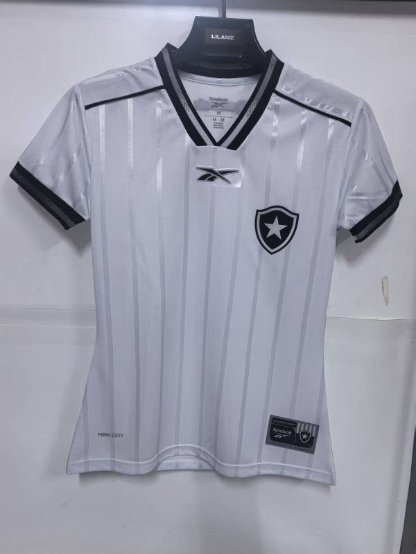 Women 2025-2026 Botafogo White Soccer Jersey Girl Football Shirt