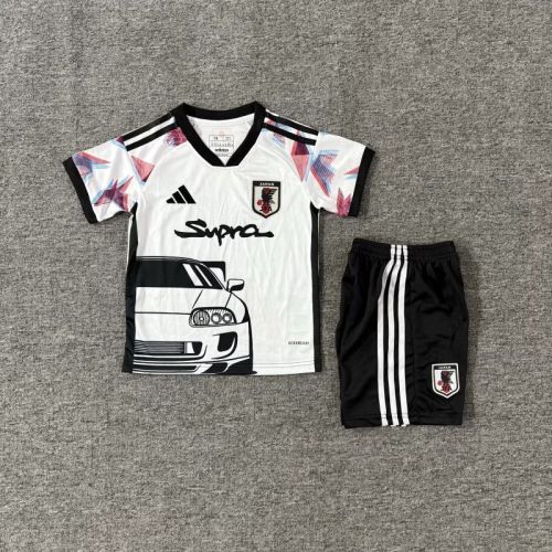 Youth Uniform Kids Kit 2025 Japan Comic Soccer Jersey Shorts Child Football Set