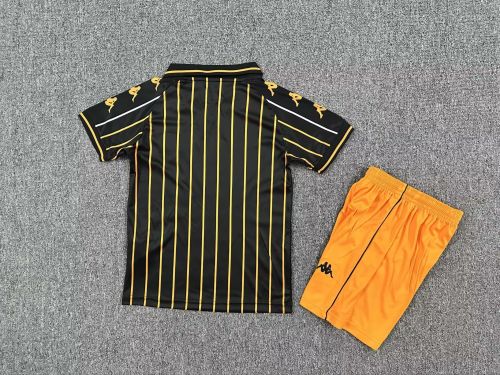 Youth Uniform Kids Kit 2025-2026 HULL CITY Away Soccer Jersey Shorts Child Football Set