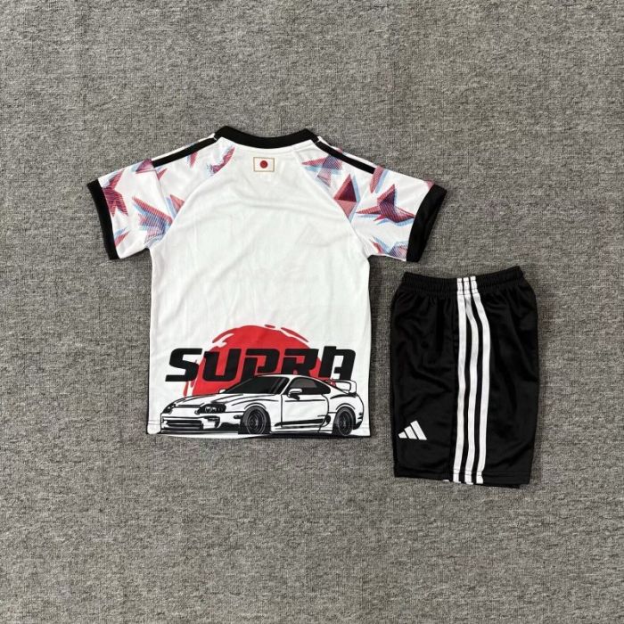 Youth Uniform Kids Kit 2025 Japan Comic Soccer Jersey Shorts Child Football Set