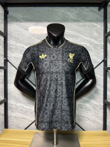 Player Version 2025-2026 Liverpool Black Special Edition Soccer Jersey Football Shirt