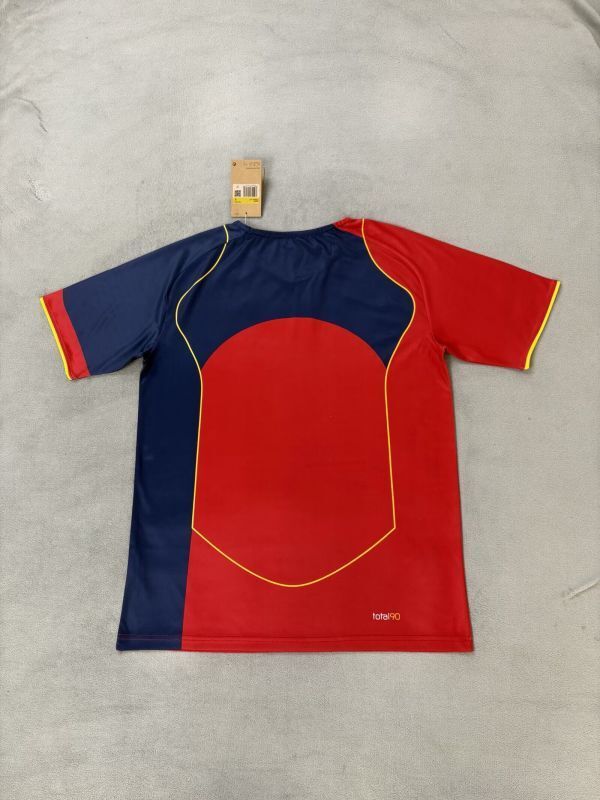 NK 90 Model Red/Dark Blue Blank Soccer Training Jersey DIY Cutoms Uniform