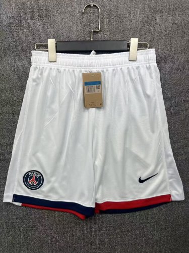 Fan Version 2025-2026 PSG Away White Soccer Shorts Football Shorts