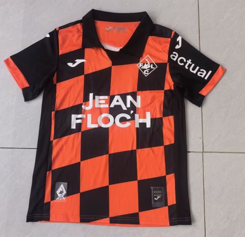 Fans Version 2025-2026 Lorient Home Soccer Jersey Football Shirt
