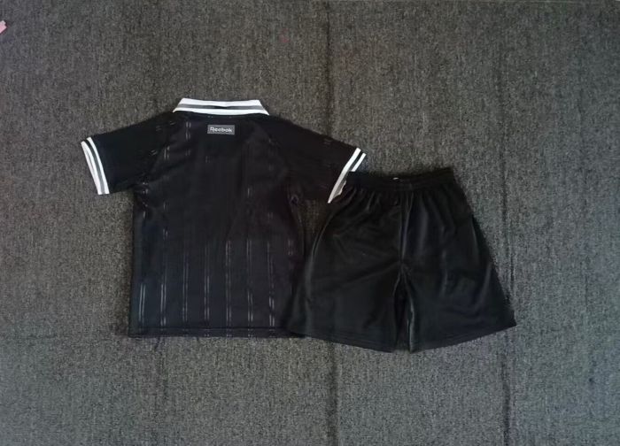 Youth Uniform Kids Kit 2025-2026 Botafogo Away Black Soccer Jersey Shorts Child Football Set