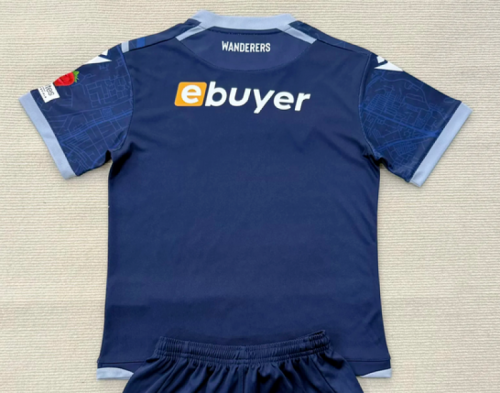 Fan Version 2025-2026 Bolton Wanderers Away Soccer Jersey Football Shirt