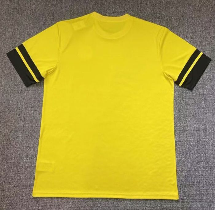 Fan Version 2025-2026 Club America Aguilas Yellow Soccer Jersey Football Pre-match Shirt