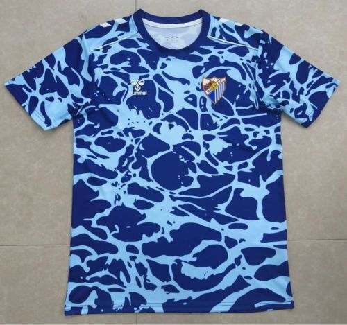 Fan Version 2025-2026 Malaga Soccer Jersey Football Pre-match Shirt
