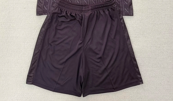 Fan Version 2025-2026 Napoli Third Away Black Soccer Shorts Football Shorts