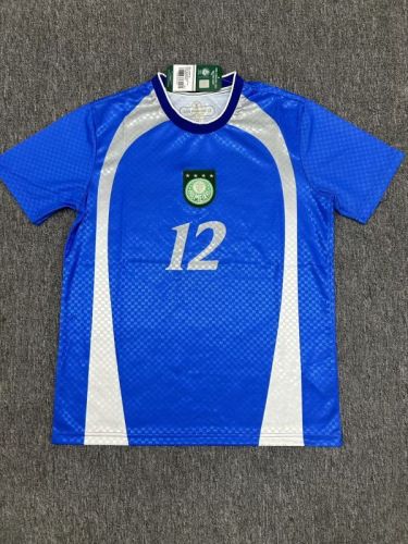Retro Jersey 1999 Palmeiras MARCOS 12 Blue Soccer Jersey Vintage Football Shirt